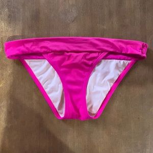Victoria’s Secret hot pink swim bottom small